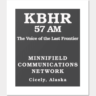 KBHR Radio Northern Expsoure Cicely Posters and Art